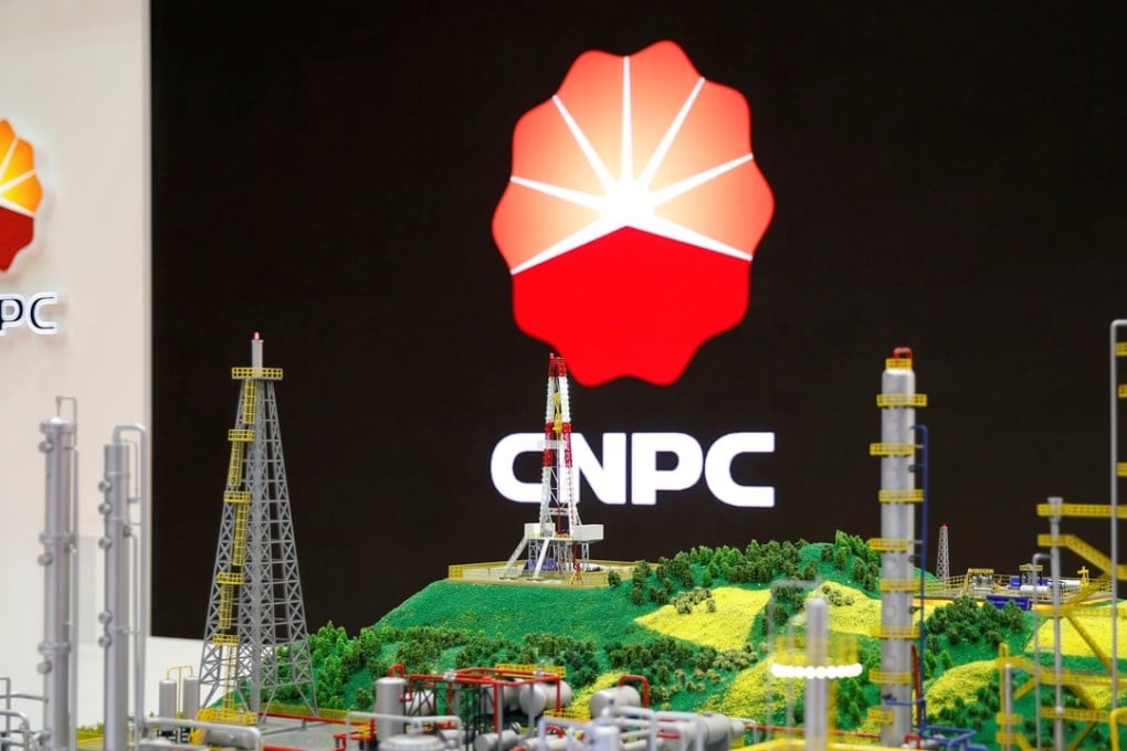 The CNPC logo at the World Gas Conference in Paris, France in 2015. Photo: Reuters