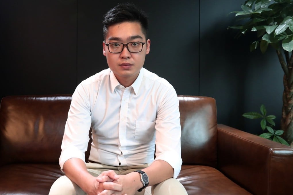 Convenor of the Hong Kong National Party Andy Chan was a little-known figure in Hong Kong politics until his party was threatened with a ban, and his forthcoming speech at the Foreign Correspondents’ Club generated a backlash. Photo: Jonathan Wong