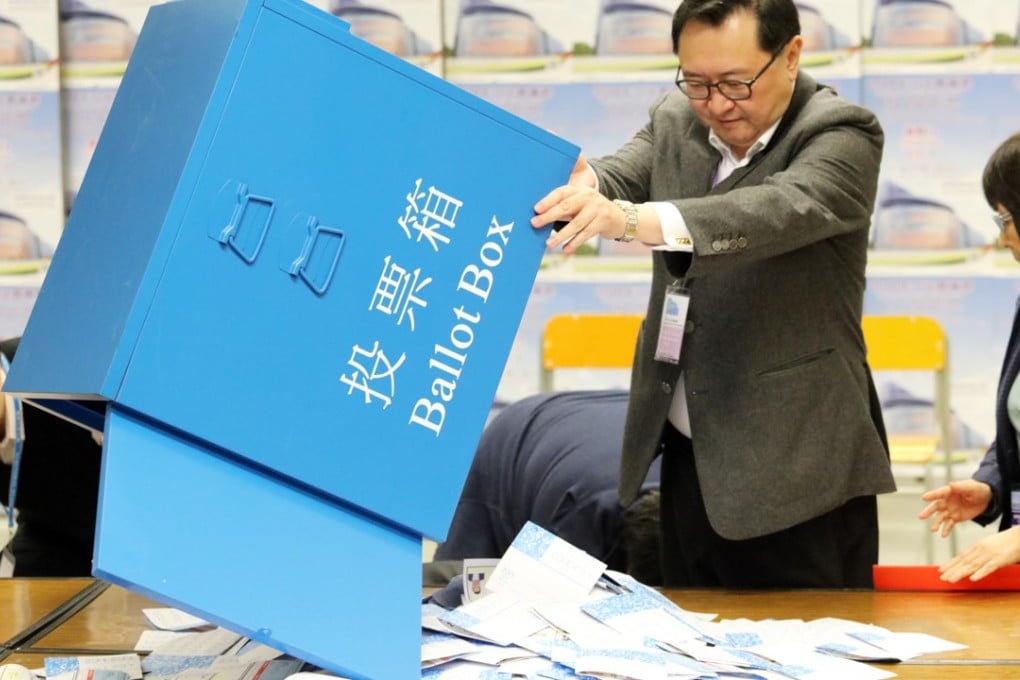 A study done on elections found that areas with pan-democrat incumbents were more prone to being rezoned. Photo: Felix Wong