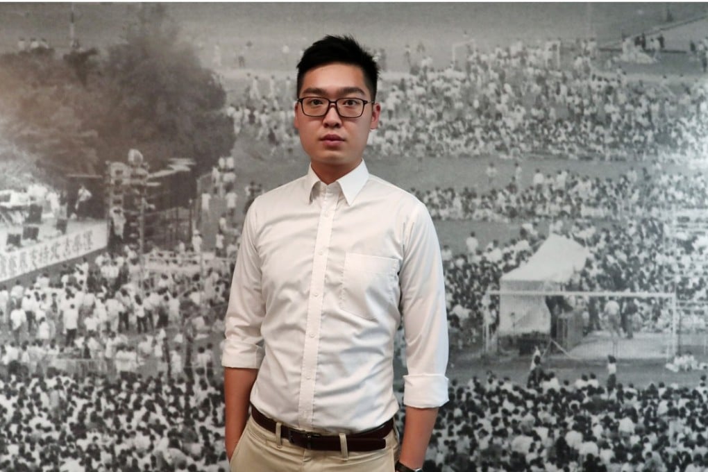 Andy Chan changed strategy after finding his original methods drew little interest. Photo: Jonathan Wong