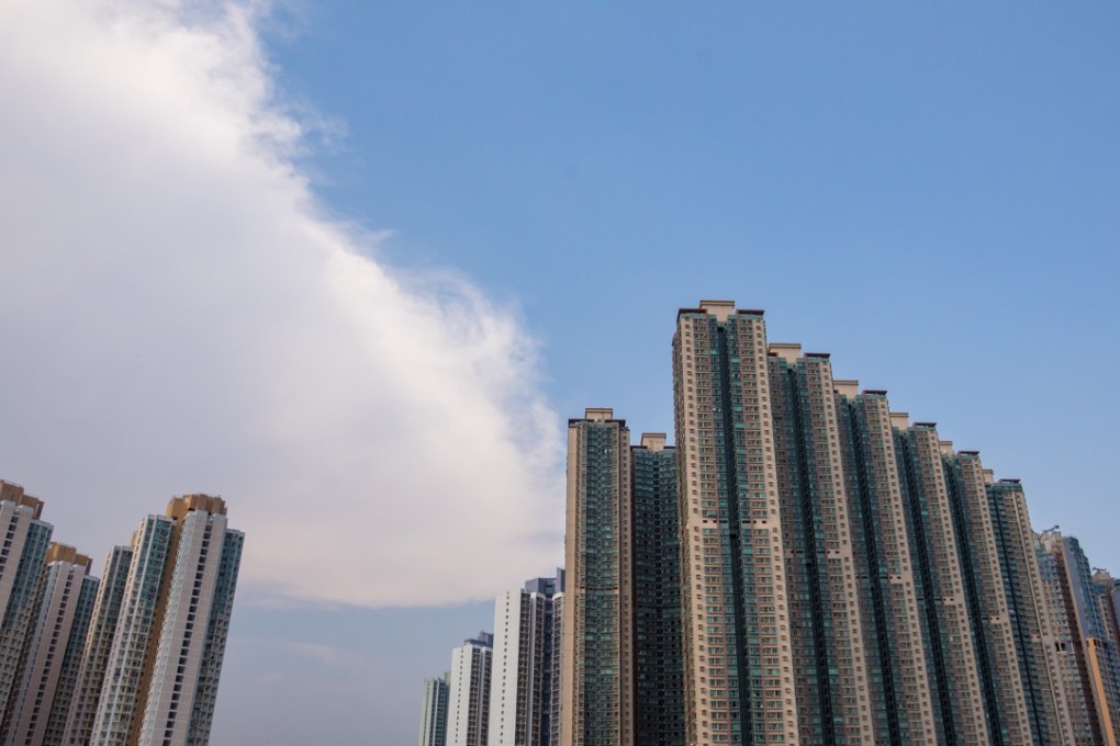 Public and private housing estates in Tseung Kwan O, one of the new towns built by the government in the 1980s. Photo: Bloomberg