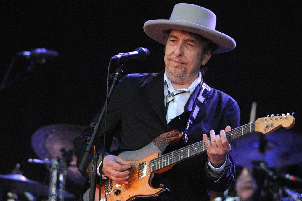 Bob Dylan performs at the annual Vieilles Charrues music festival, in western France in July 2012. Photo: AFP