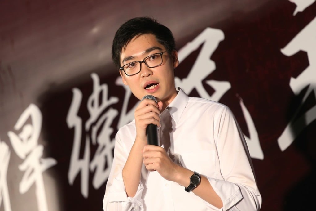 Andy Chan Ho-tin, convenor of the Hong Kong National Party, is scheduled to give a talk at the Foreign Correspondents’ Club on Tuesday. Photo: K.Y. Cheng