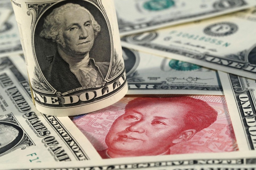 China’s yuan has plunged 9 per cent against the US dollar in a little less than three months. Photo: Kyodo