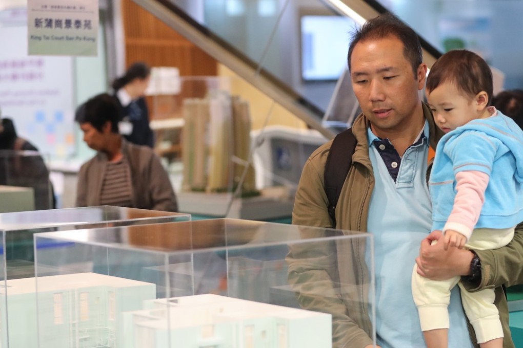 Many young Hongkongers rely on their parents for financial support buying property. Photo: Edward Wong