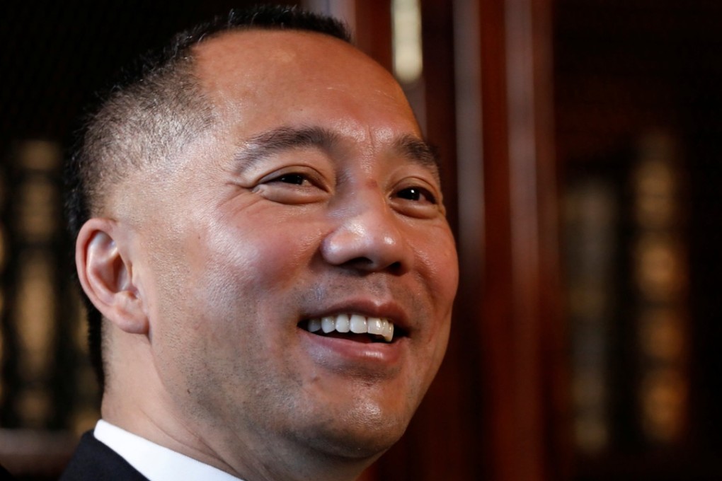 Guo Wengui fled to the United States in 2015. Photo: Reuters