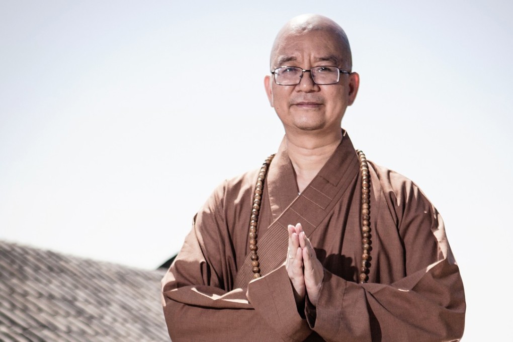 Xuecheng, the 52-year-old abbot of Longquan Temple, has resigned amid a sexual harassment scandal. Photo: AP