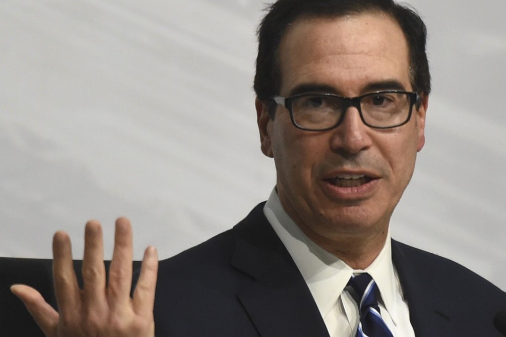 US Treasury Secretary Steven Mnuchin. Photo: AFP