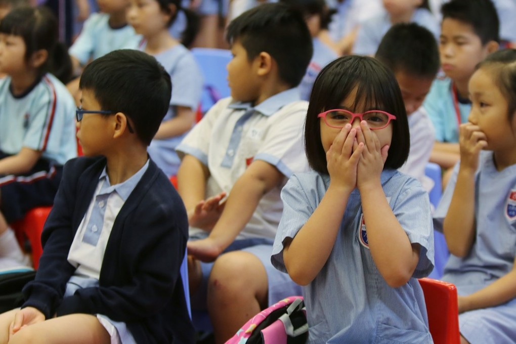 The happiness index for Primary Four students dropped from 7.3 in the last school year to 6.94 this year. Photo: Xiaomei Chen