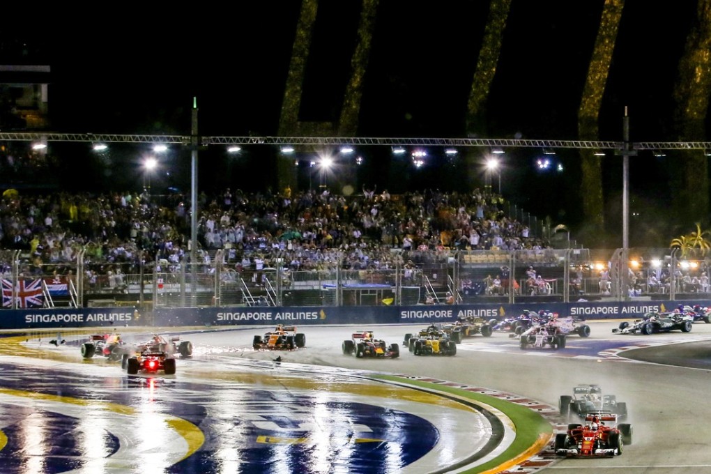 The Singapore Grand Prix has boosted the city state’s tourism sector with world-class motor racing, concerts and many other off-track events since 2007. Photo: Singapore Grand Prix