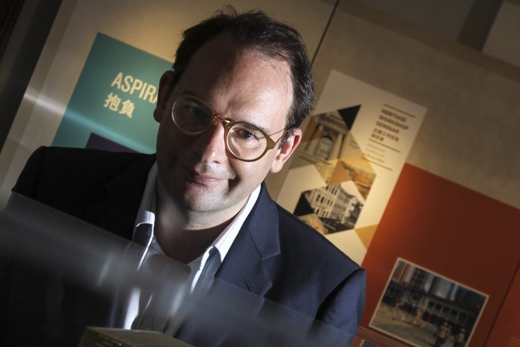 Tai Kwun arts curator Tobias Berger. Picture: Franke Tsang