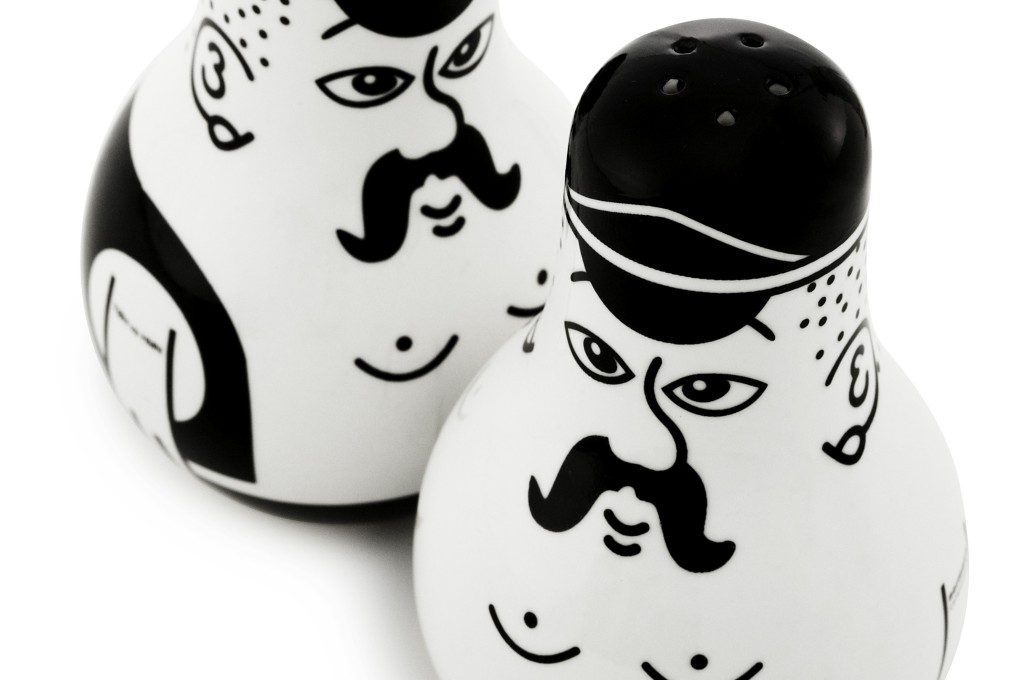 Add some personality to your tableware with these stylish salt and pepper shakers