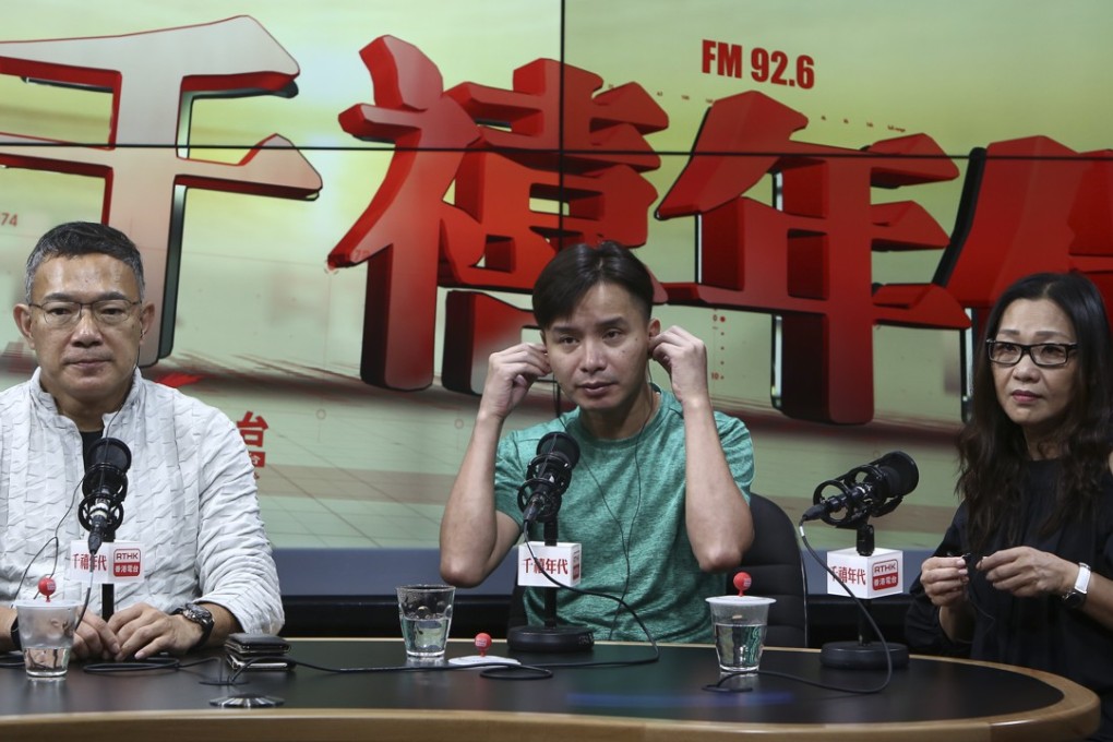 Paul Tse (left) and Lisa Tam (right) are helping Tang with his case. Photo: Edmond So