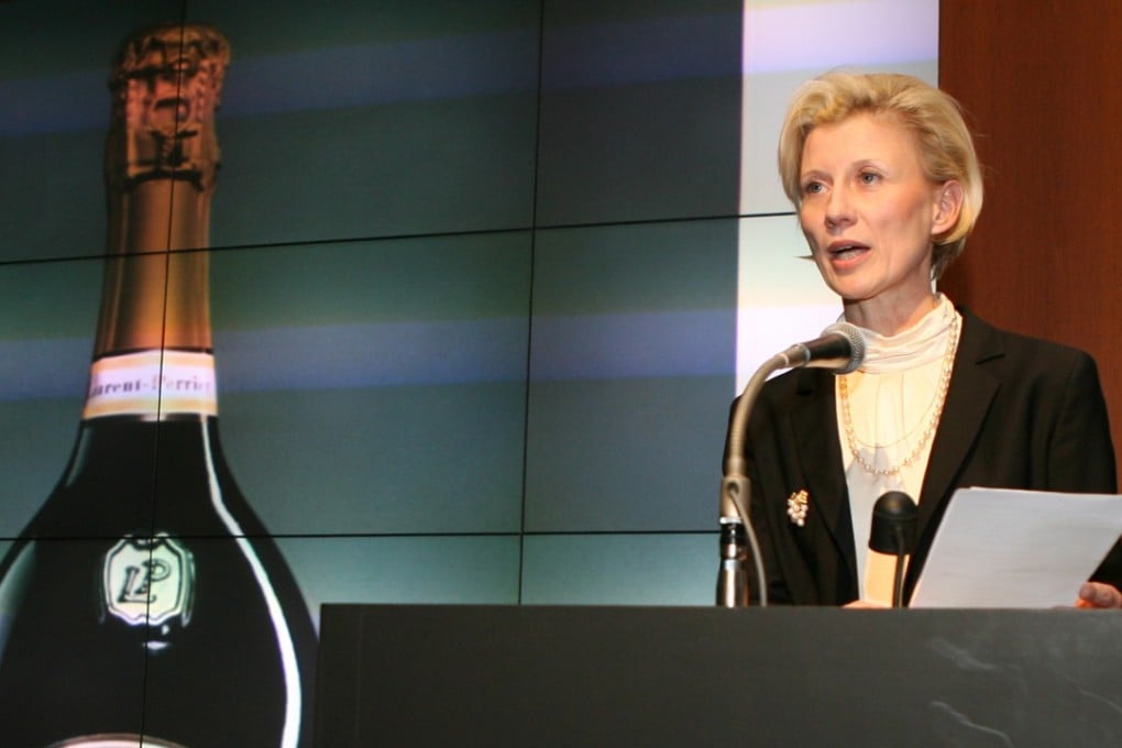 Alexandra Pereyre de Nonancourt, chairman of champagne brand Laurent-Perrier. Picture: AFP