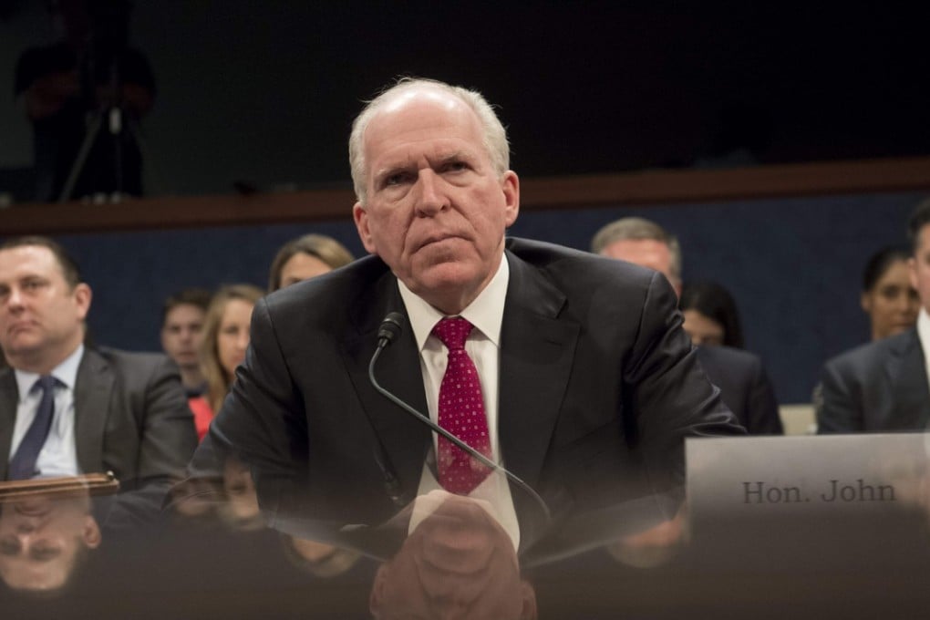Former CIA Director John Brennan testifying at a congressional hearing in 2017. The cancellation of Brennan’s security clearance continues to draw harsh criticism from bipartisan leaders in the intelligence community. Photo: AFP