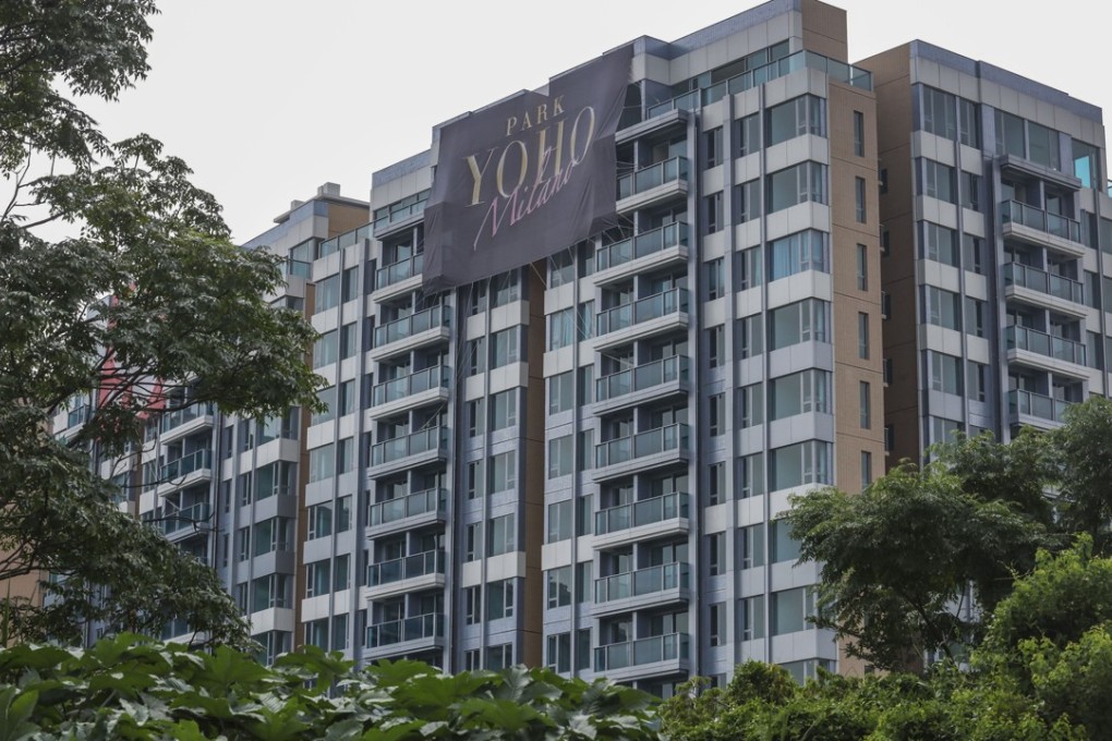 Sun Hung Kai Properties’ Park Yoho Milano project on 18 Castle Peak Road in Yuen Long. Photo: Felix Wong