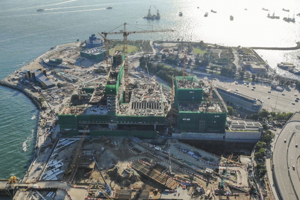 The site of the M+ Museum has been closed until a new contractor is chosen. Photo: Roy Issa