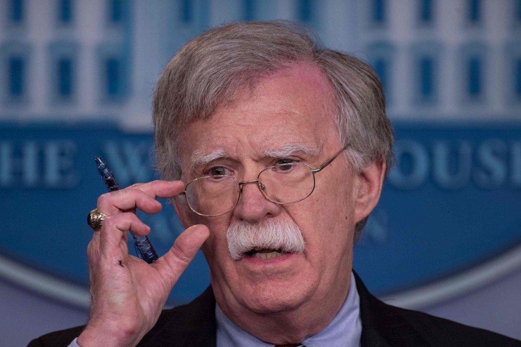US national security adviser John Bolton singled out China, North Korea, and Iran as countries that could possible meddle in American elections. Photo: AFP