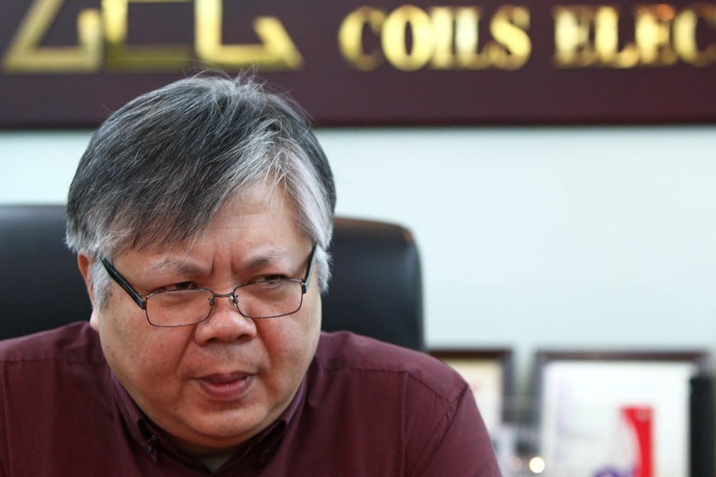 Coils Lam Wai-chun, chairman of CEC International Holdings, was a well known figure to Hongkongers. Photo: Jonathan Wong