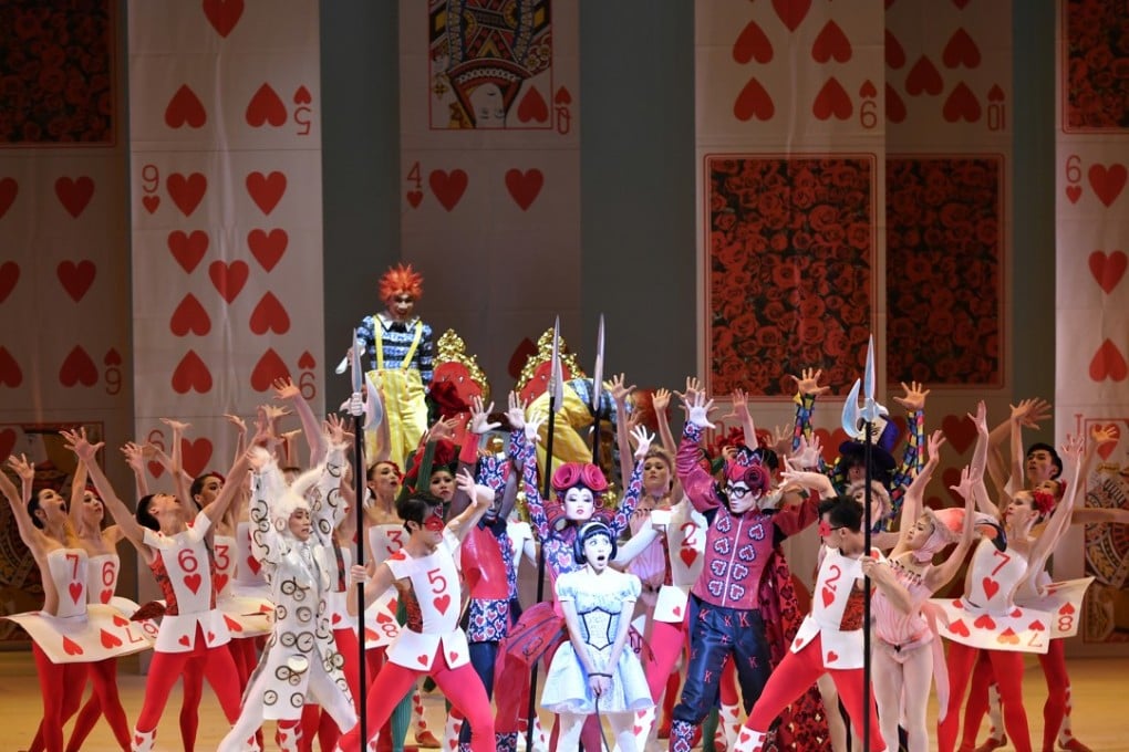 A scene from Hong Kong Ballet's production of Septime Webre's Alice (In Wonderland). Photo: Conrad Dy-Liacco