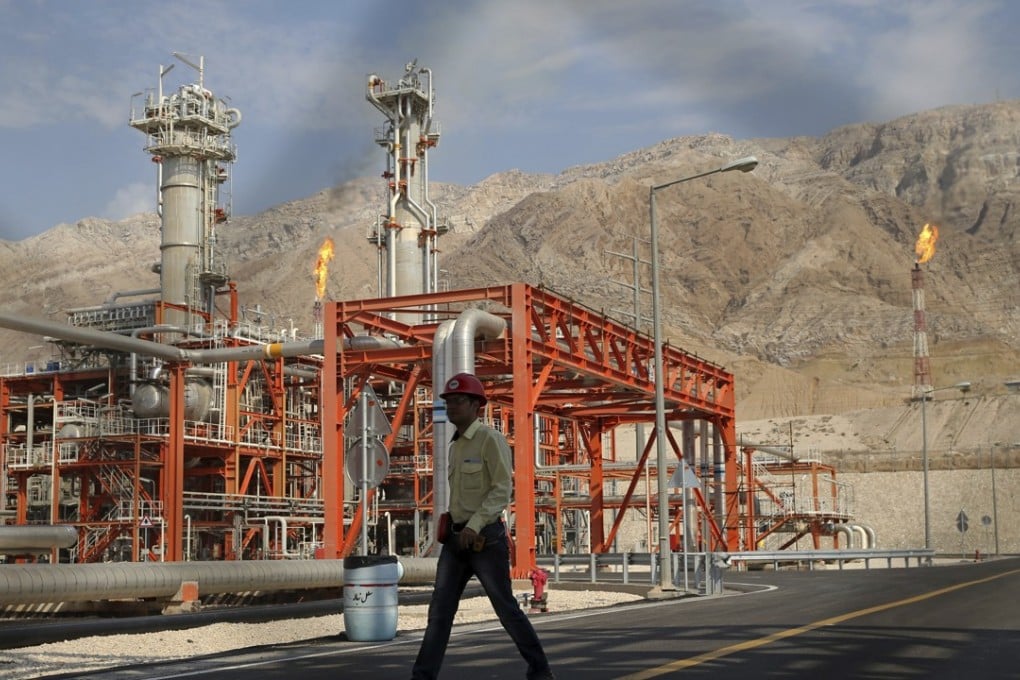 A natural gas refinery in the South Pars gas field in Asalouyeh, Iran. File photo: AP