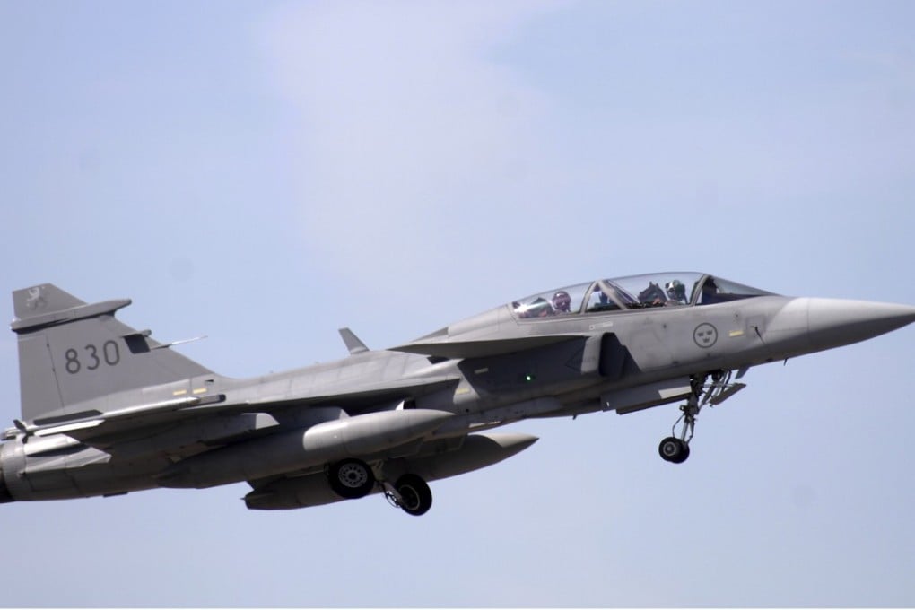 A JAS 39 Gripen fighter jet. Photo: EPA