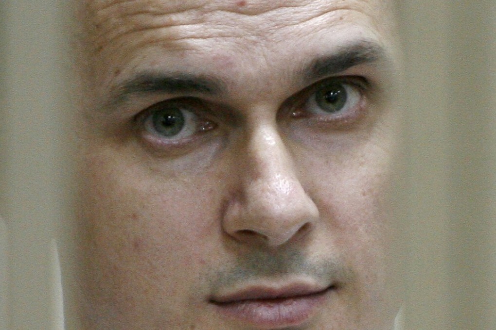 Ukrainian film director Oleg Sentsov in 2015. File photo: AFP