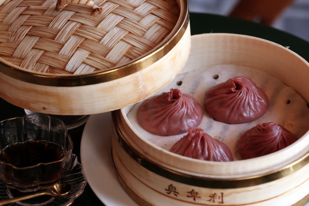 Mala Iberico pork xiaolongbao at Old Bailey in Central’s Tai Kwun arts and culture centre. Photo: Jonathan Wong