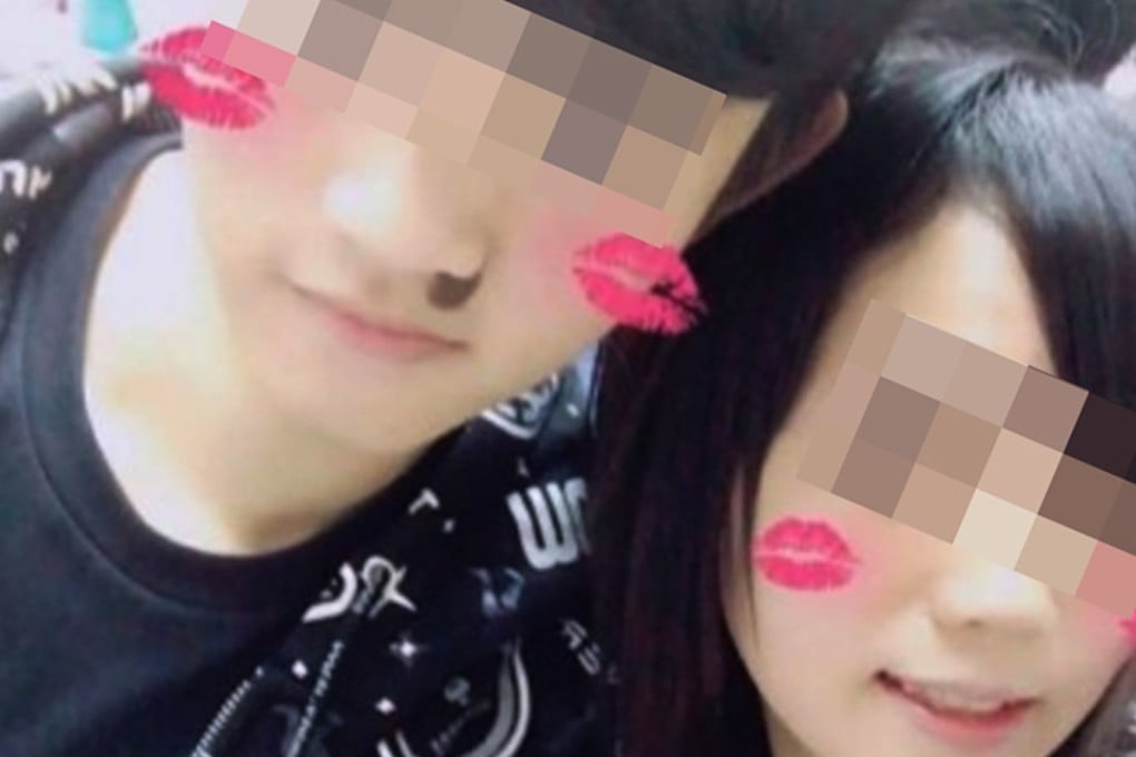 Chan Tong-kai (left) with girlfriend Poon Hiu-wing before her death in February. Photo: Facebook