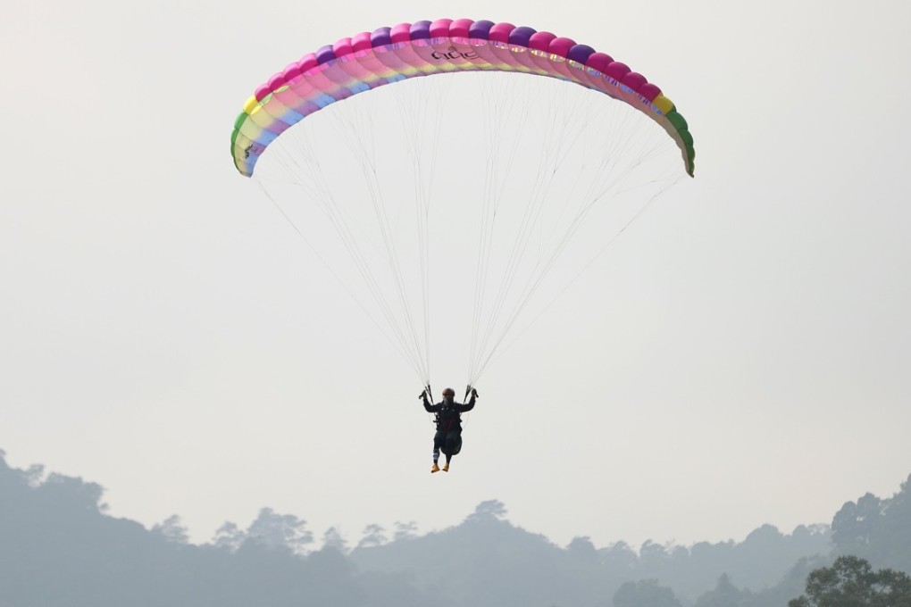 Hong Kong’s Eric Yam Chi-wai takes part in the men’s individual accuracy event. Photos: Reuters