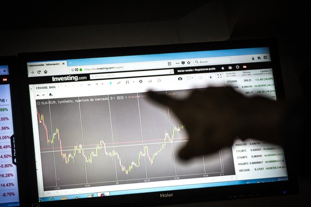 China will block access to 124 websites operated by offshore cryptocurrency exchanges that provide trading services to citizens in the country, the Shanghai Securities News reported on Thursday. Photo: Bloomberg