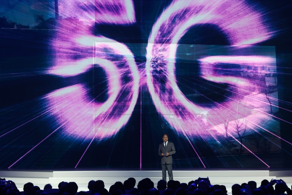 The big topic at CES this year is 5G, which Xu Zhijun of Huawei speaks about here on December 3, 2017 at the Fourth World Internet Conference in Wuzhen, China. Photo: Xinhua