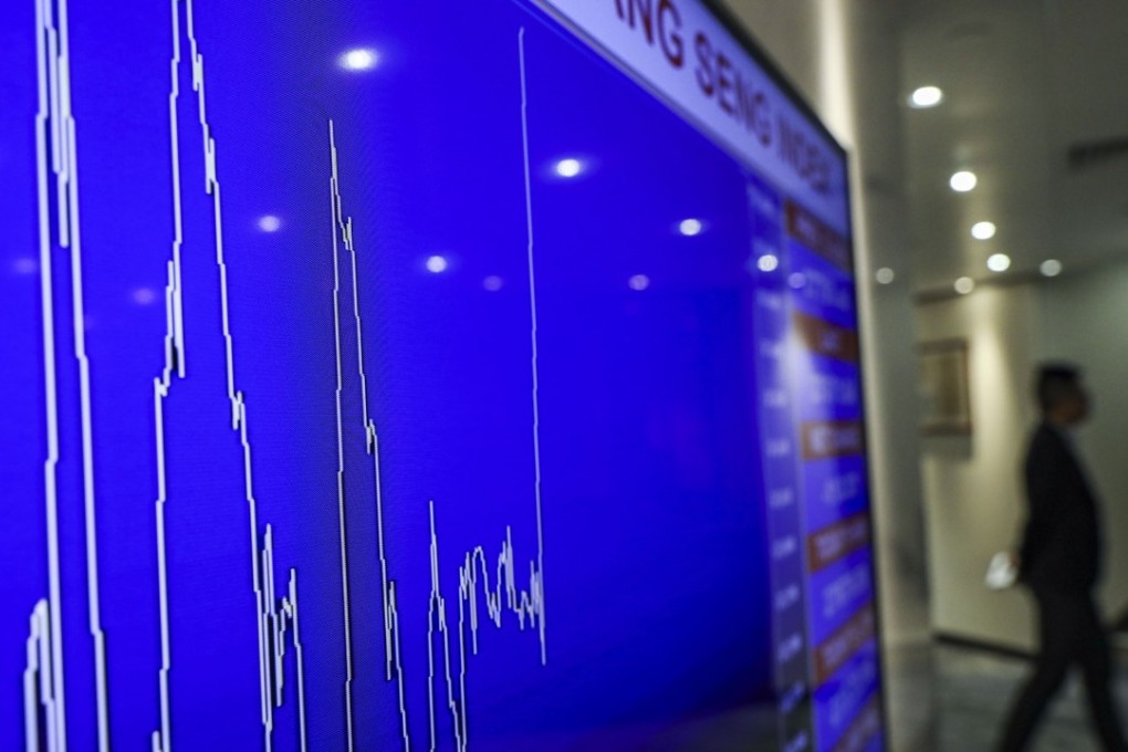 Hong Kong stocks slipped for a second session as investors worried about interest rates and the US-China trade war. Photo: Sam Tsang