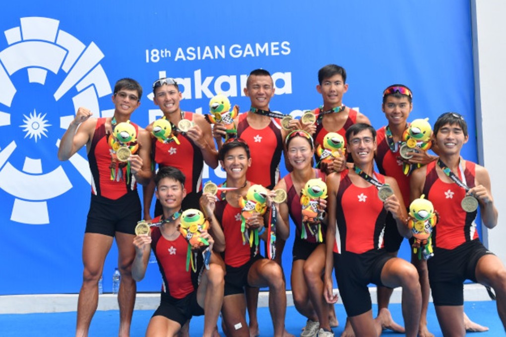 Hong Kong's medal-winning rowers
