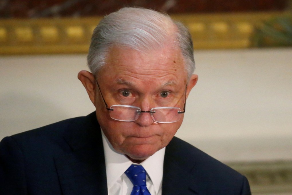 US Attorney General Jeff Sessions. Photo: Reuters