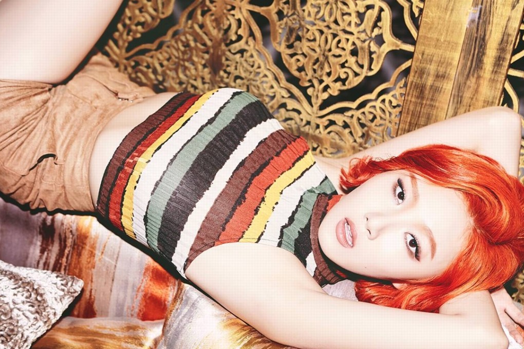 Hwasa from K-pop girl group Mamamoo: the singer and rapper