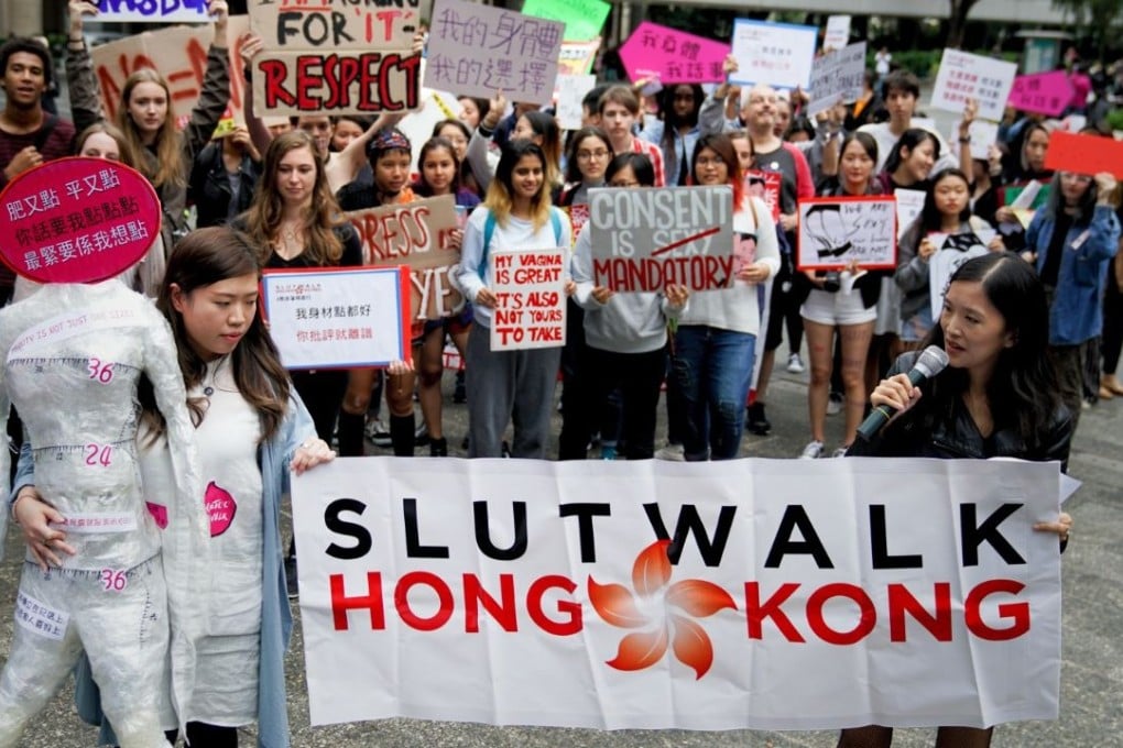 Following her ordeal, Angie Ng turned to SlutWalk – an international movement calling for an end to rape culture, including victim blaming of sexual assault victims. Photo: Handout