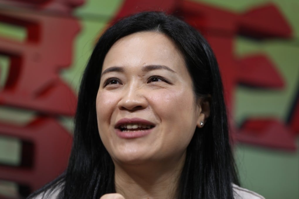 Carol Ng, of Hong Kong Cabin Crew Federation, has urged the Airport Authority not to appeal the court ruling that it broke safety rules. Photo: Edward Wong