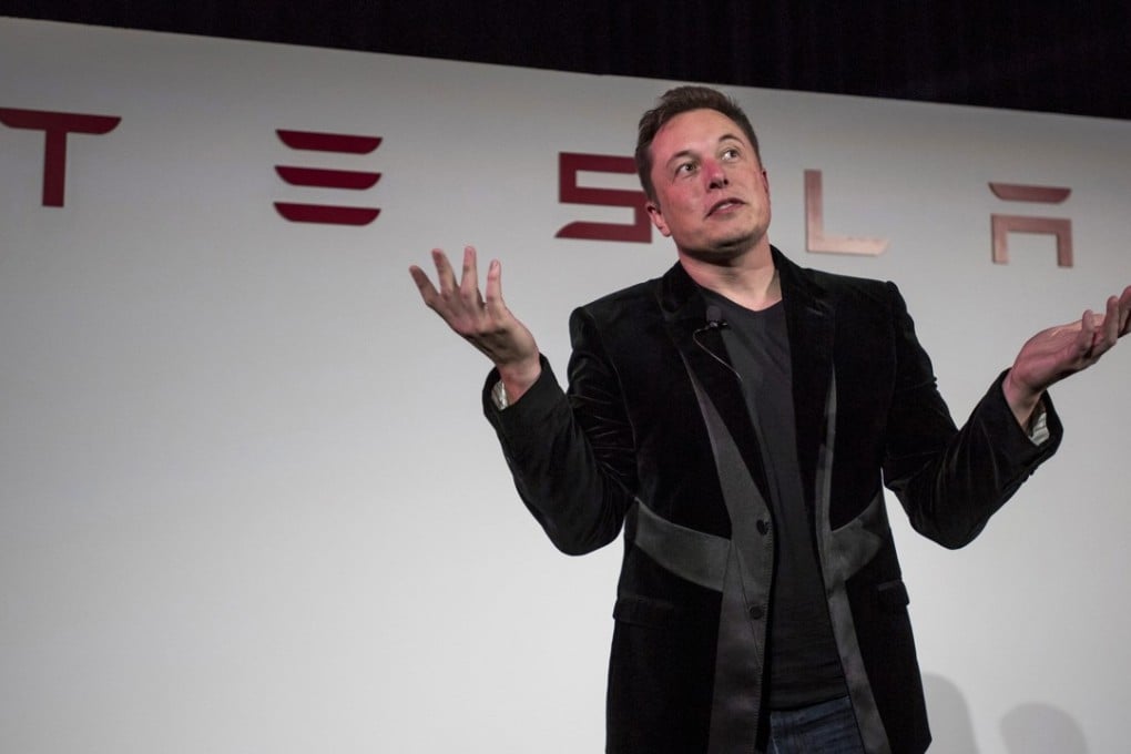 Elon Musk, chairman and chief executive officer of Tesla. Photo: Bloomberg