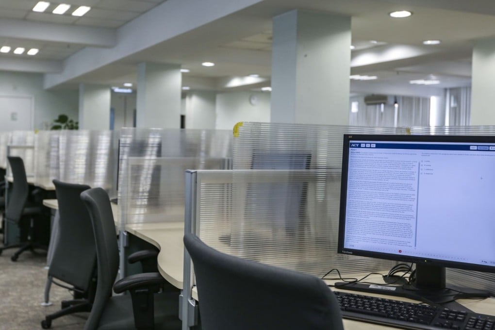 The Hong Kong Examinations and Assessment Authority in Lai King, where candidates will be able to sit the ACT exam. Photo: Xiaomei Chen