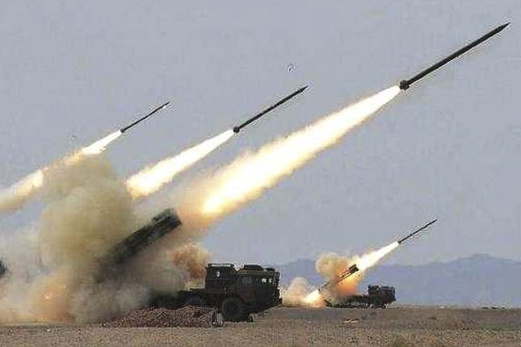 A PLA rocket launch drill in a high-altitude area. Photo: wemedia.ifeng.com