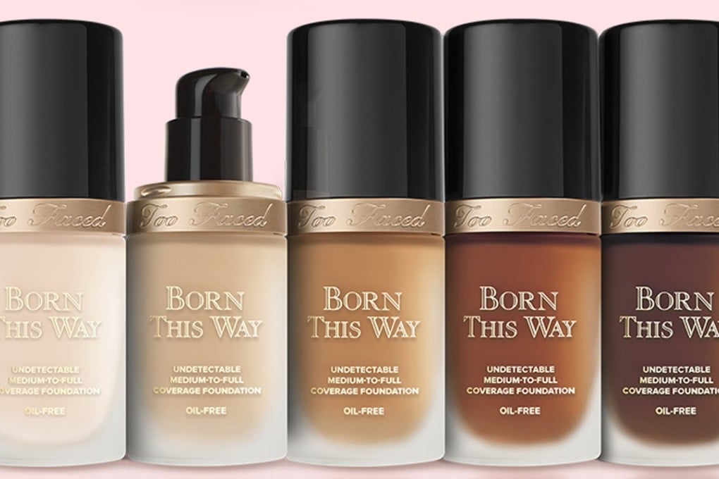 Beauty brand Too Faced offers 19 shades of its Born This Way foundation in Hong Kong via the Sephora website.