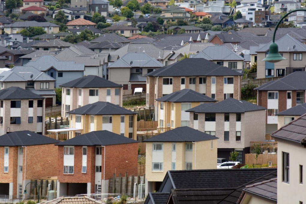 New Homes in Auckland. Plans by the New Zealand government to overhaul tenancy laws have been criticised by property investors. Photo: Alamy
