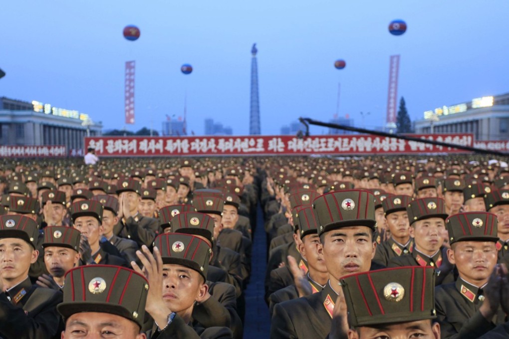 North Korean soldiers in Pyongyang. Photo: AP