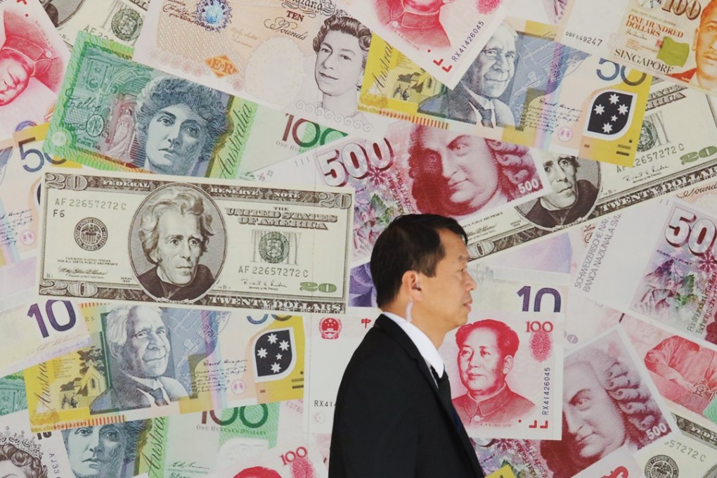 The Hong Kong Monetary Authority spent HK$7.85 billion on Tuesday afternoon to defend the local currency’s peg against the US dollar. It had to intervene in the currency market on Monday too. Photo: Felix Wong