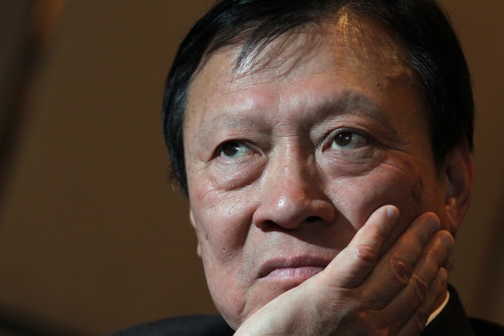 Walter Kwok Ping-sheung, founder of The Walter Kowk Foundation briefs to the press on launching ceremony of Kwok Scholarships for undergraduate study at Oxford University in Central on 13 September, 2014. Photo: SCMP