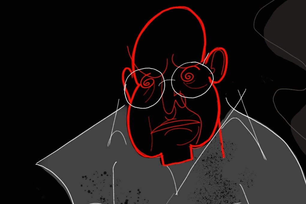 Felix Chan’s sketch of actor Alfred Molina playing Mark Rothko in the stage production Red. He also drew co-star Eddie Redmayne, and gave the caricature to the then little-known actor. Photo: courtesy of Felix Chan