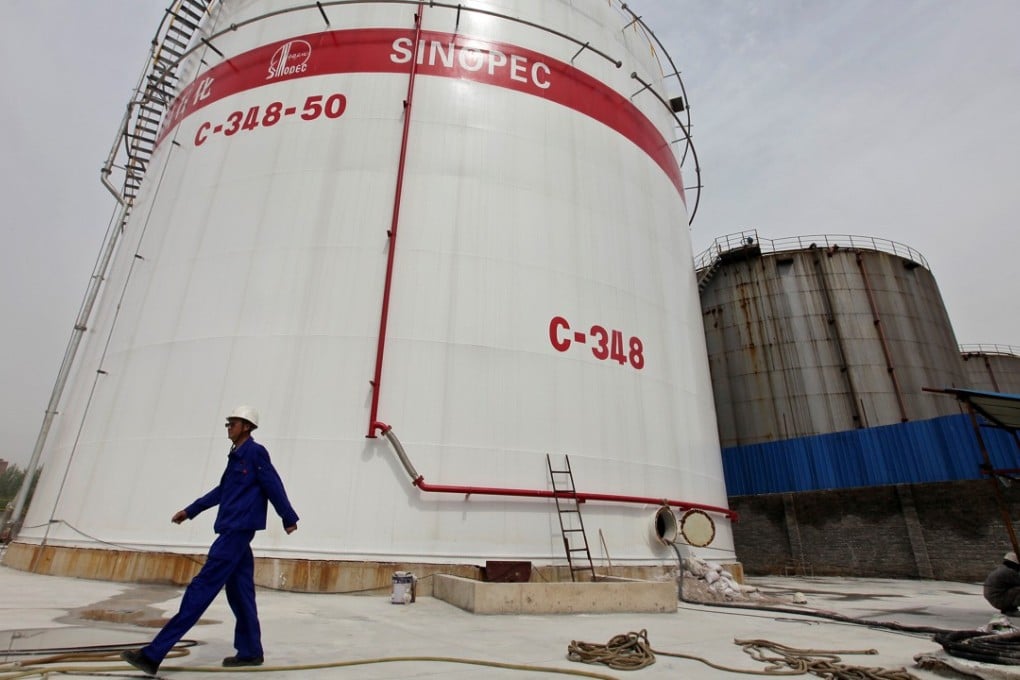 A Sinopec refinery in Wuhan, in China’s Hubei province. The state-backed refiner processed 239 million tonnes of oil last year, of which more than 85 per cent was imported. Photo: Reuters