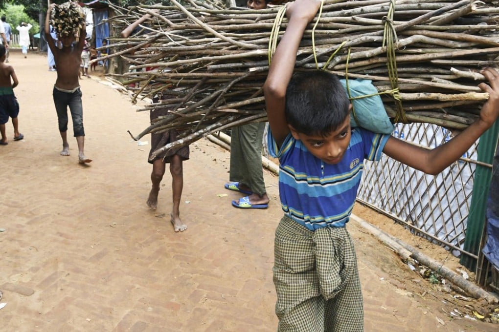 More than 730,000 Rohingya have fled Myanmar to Bangladesh. Photo: Kyodo