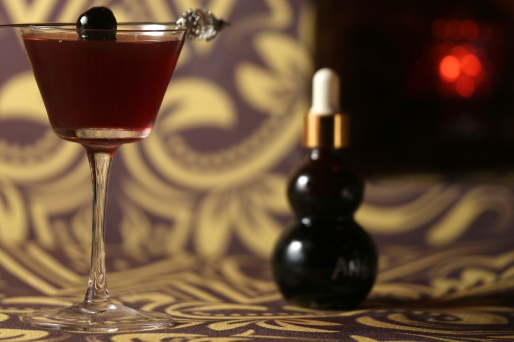 The Pacharan Manhattan cocktail at The Wise King in SoHo. Photo: Xiaomei Chen